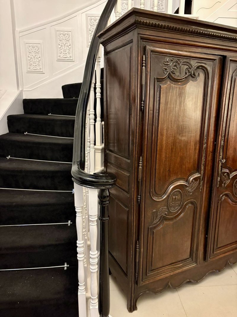 Magnificent Quality Late 17th Century Antique French Provincial Oak Armoire